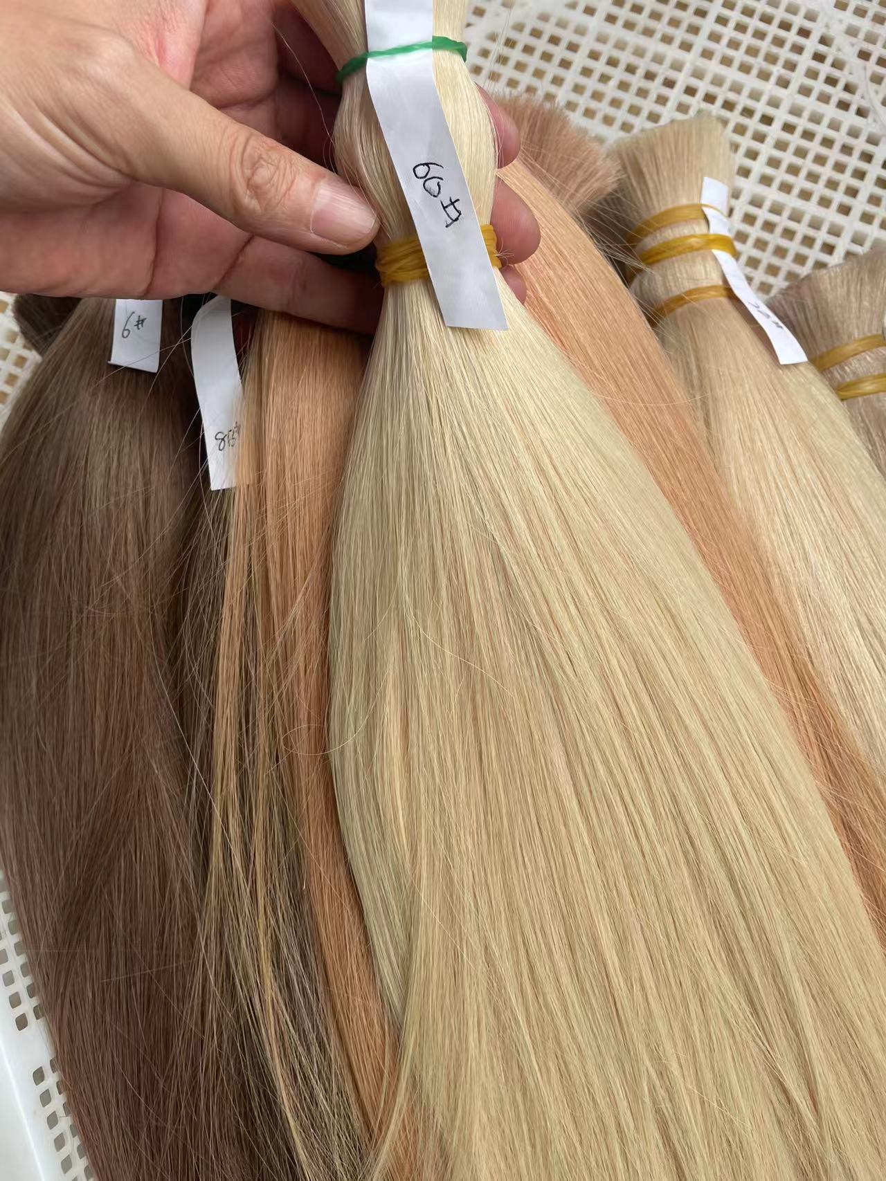 Tape in Hair Extensions Customize, 100% Virgin Human Hair