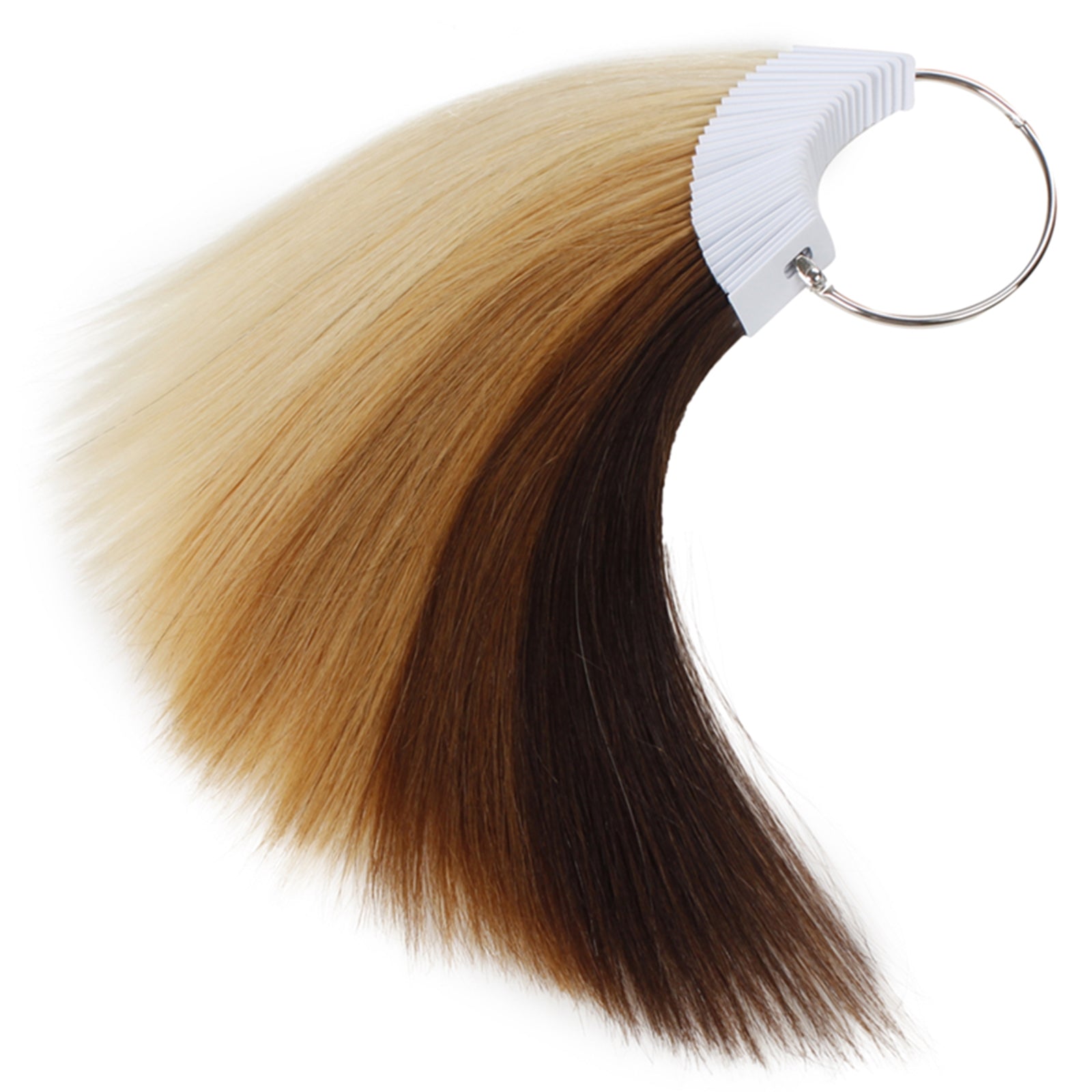 Felek 30/pack Hair Swatches for Testing Color Human Hair Color Rings  Testing Fashion Colors Samples for Salon Hair Color Chart (8 inch, Natural  Black)
